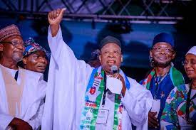 Breaking News : Abdullahi Adamu Emerges APC National Chairman
