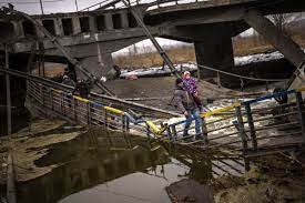 Update: Direct attacks and a destroyed bridge have slowed Russian convoy advance on Kyiv, US defense official says