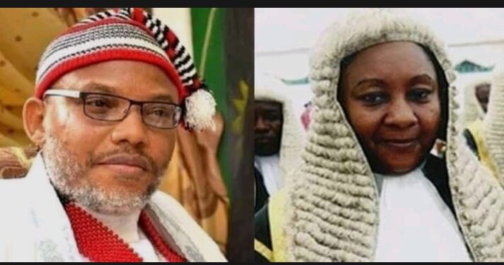 Justice Nyako Recuses Herself from Nnamdi Kanu’s Trial