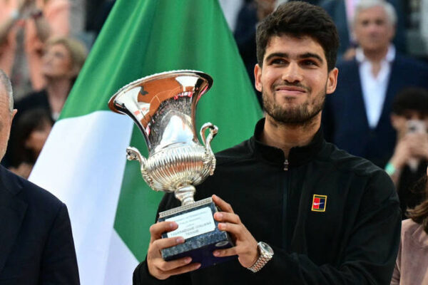 Alcaraz Wins 2024 Italian Open, Beats Sinner in Straight Sets