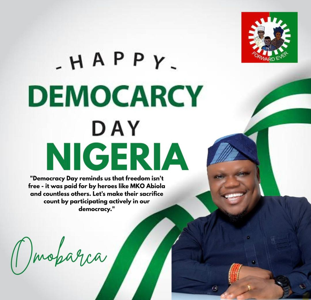 OmoBarca Celebrates Democracy Day, Reaffirms Ajeromi Support